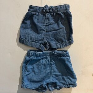 Garanimals Blue Denim Shorts Set
